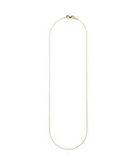 14k Gold Super Fine Chain Necklace