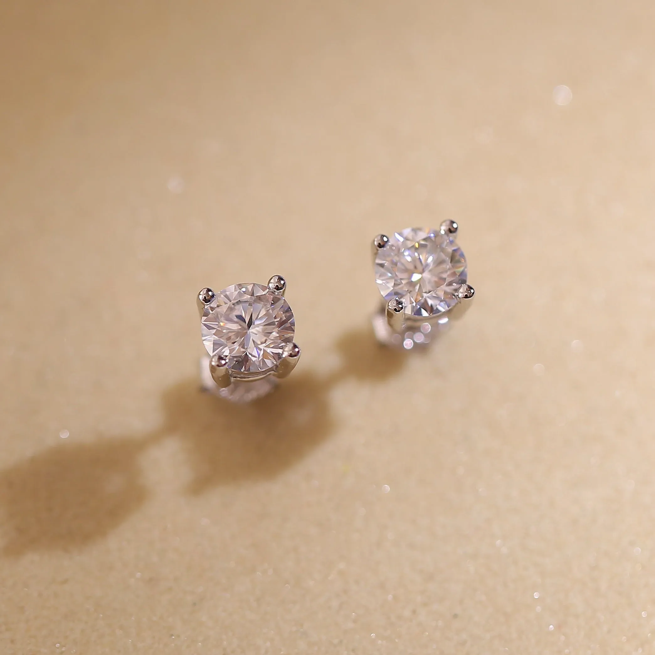 4mm Classic Solitaire Studs