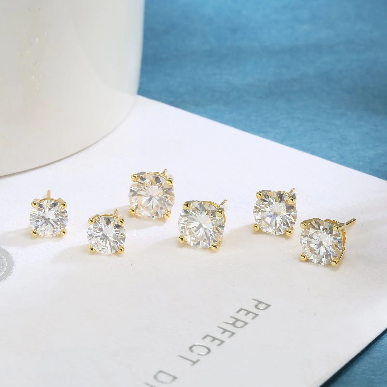 4mm Classic Solitaire Studs