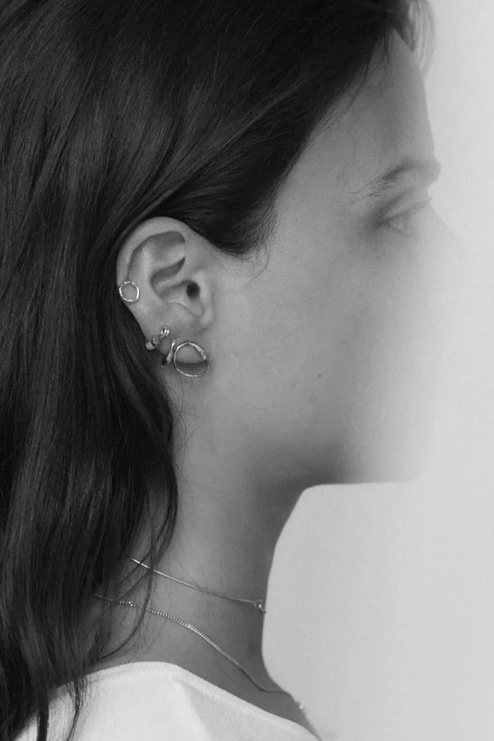 Arc Earring | Silver