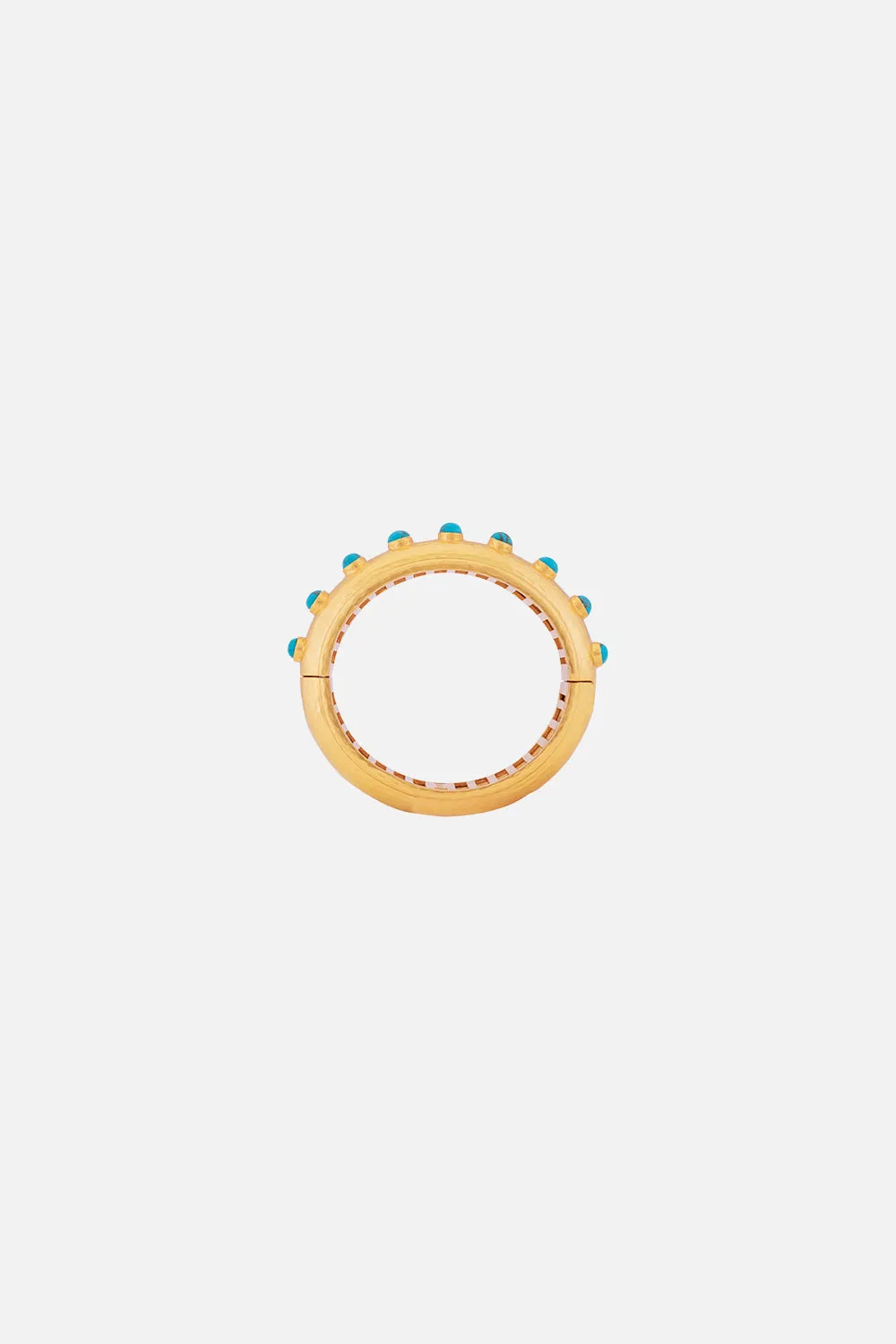 AVA GOLDEN TURQUOISE BANGLE MULTI