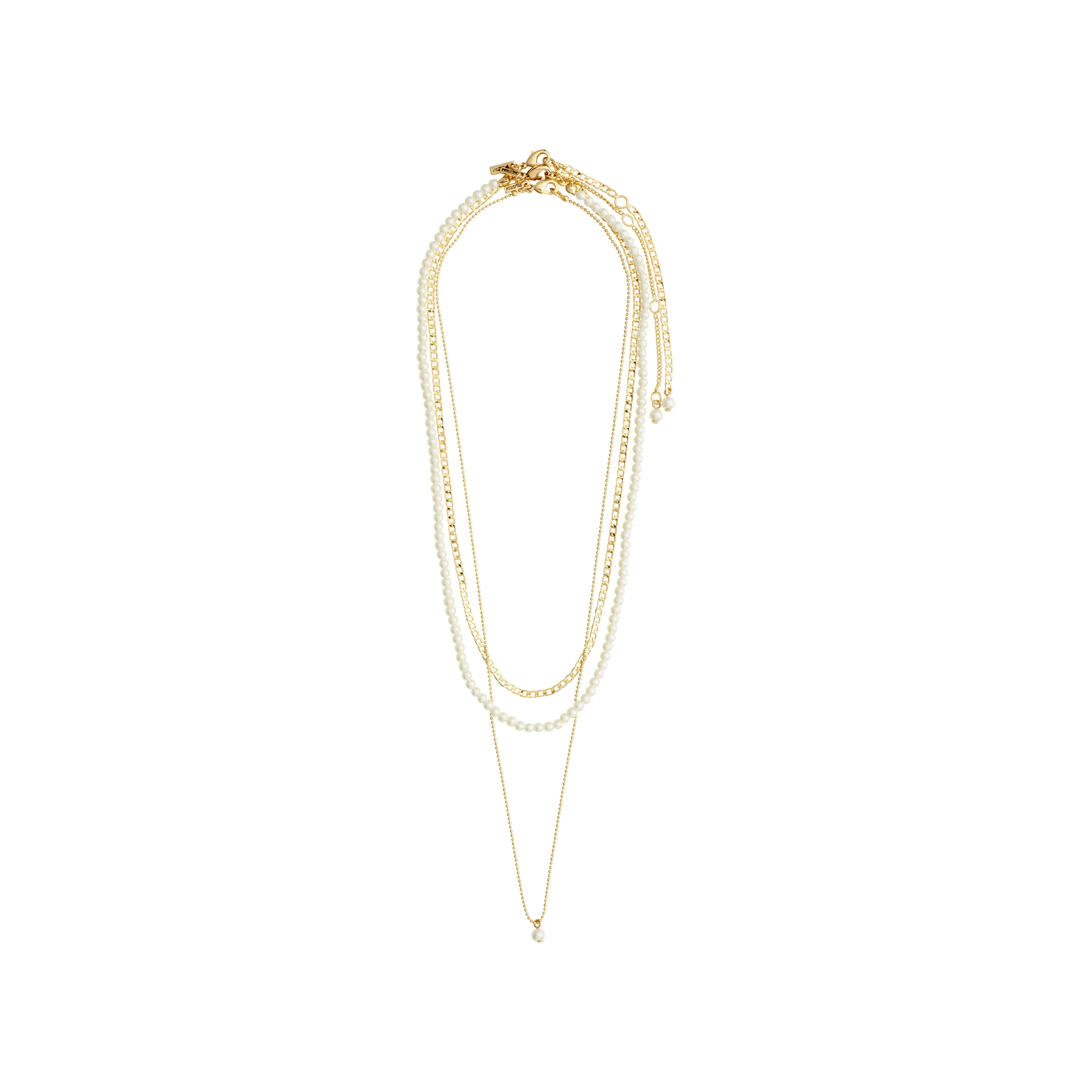 Baker Necklace 3-in-1 - Gold Plated