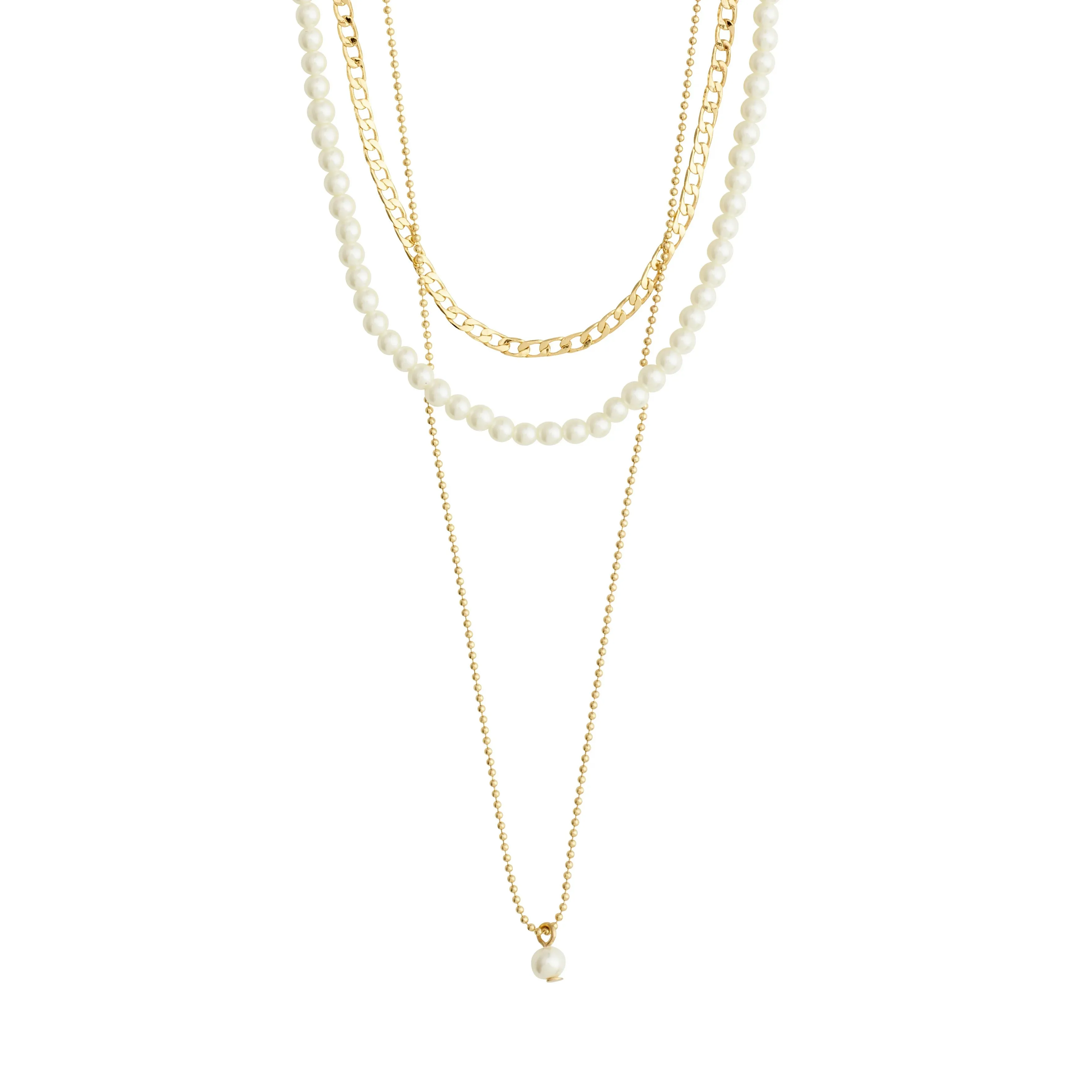 Baker Necklace 3-in-1 - Gold Plated