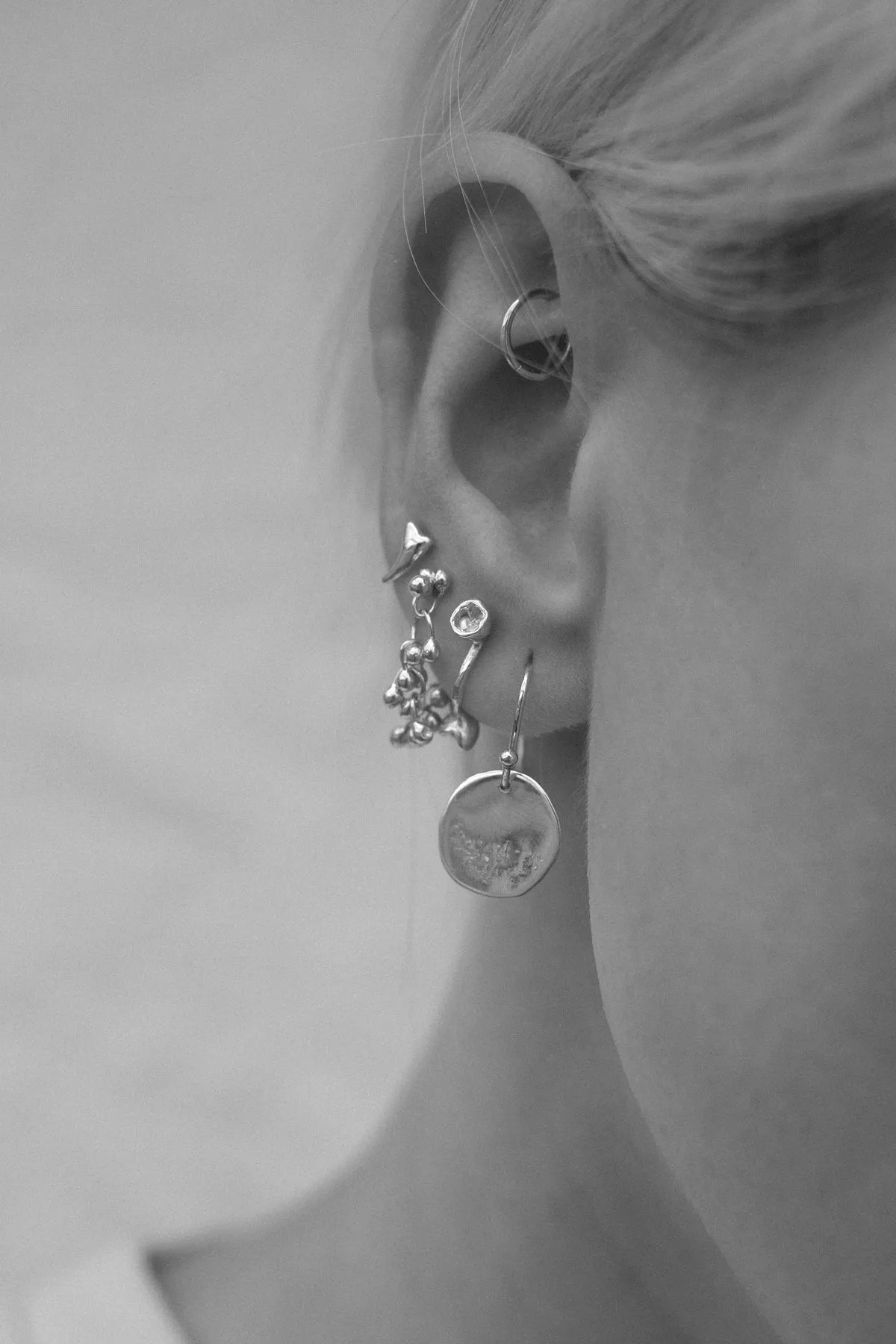 Blossom Earrings | Silver