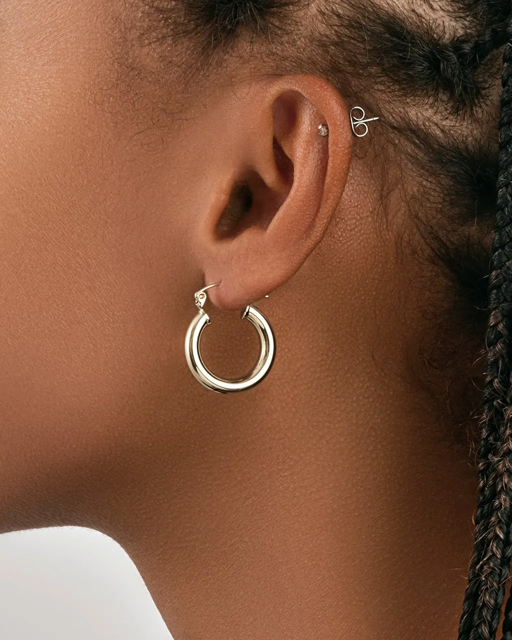 Chunky Tube Hoops