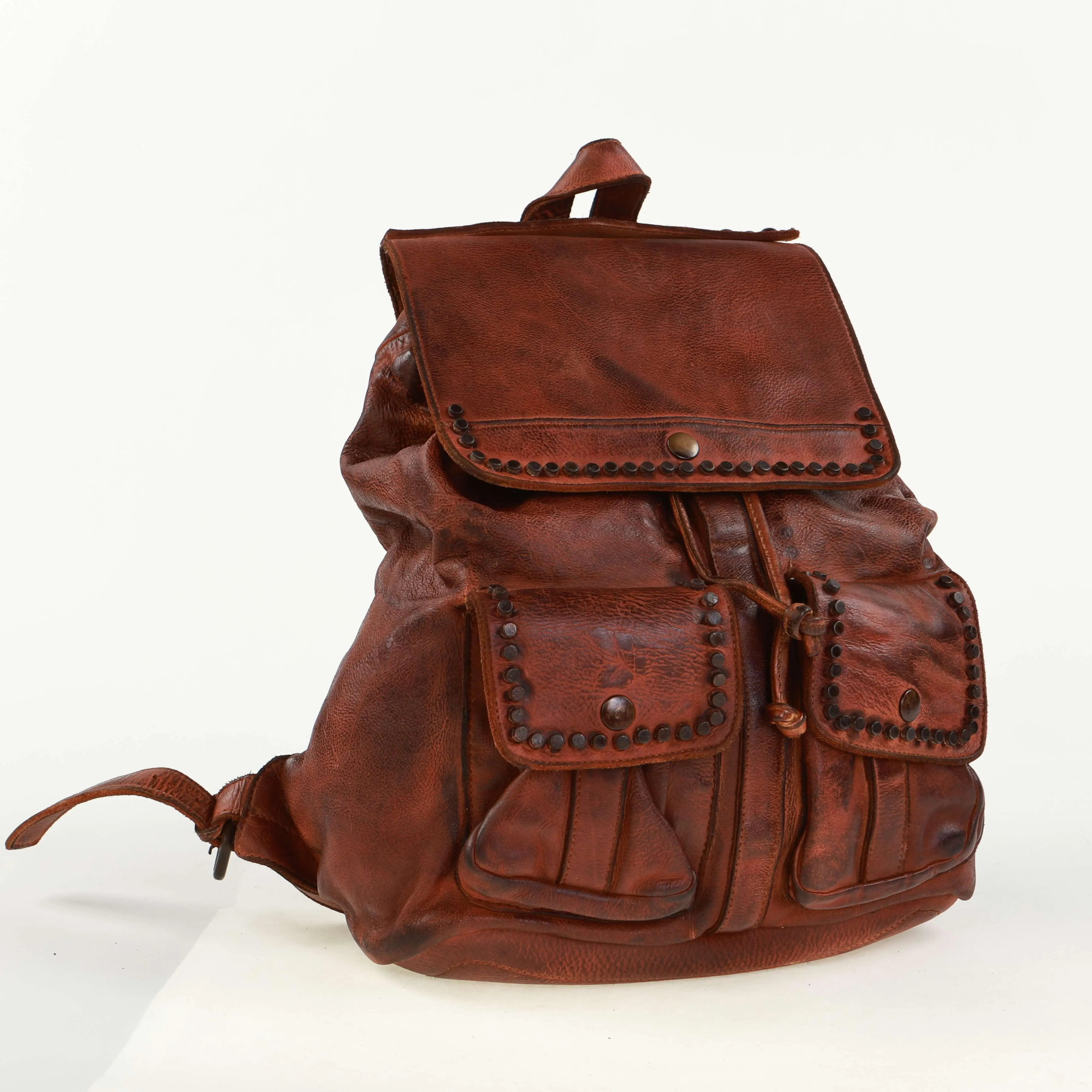 Classic Leather Backpack