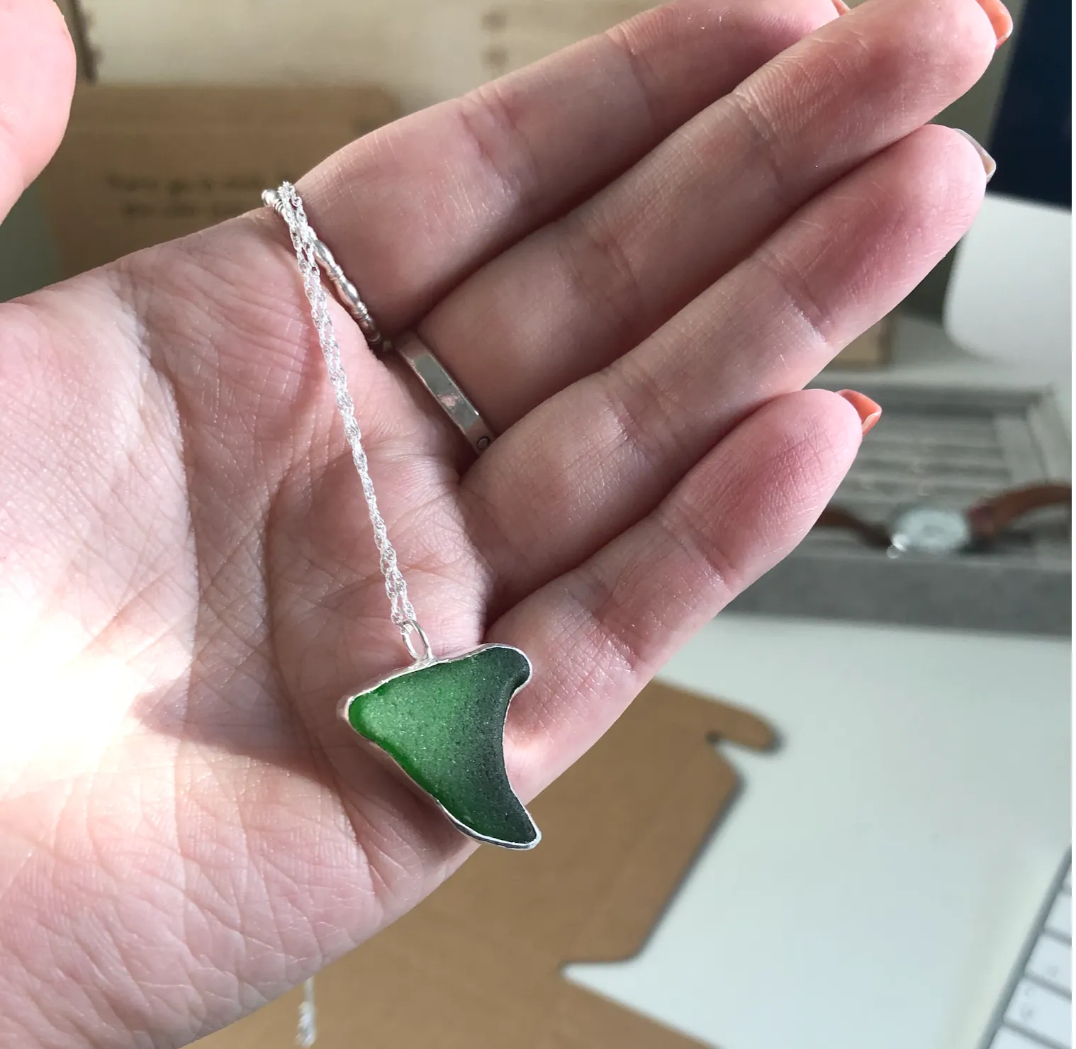 Custom Seaglass Necklace