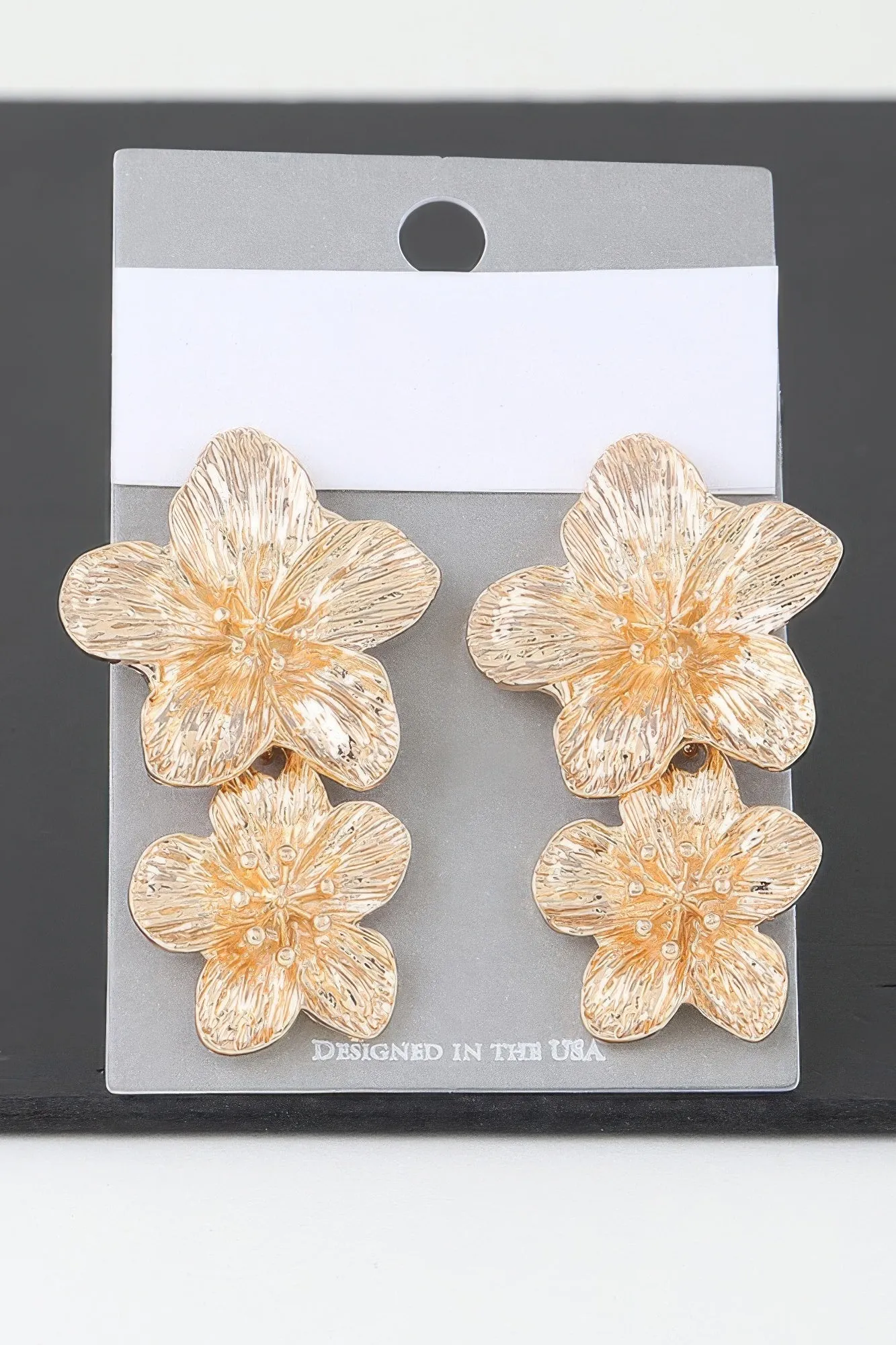 Delicate Blooming Flower Earrings