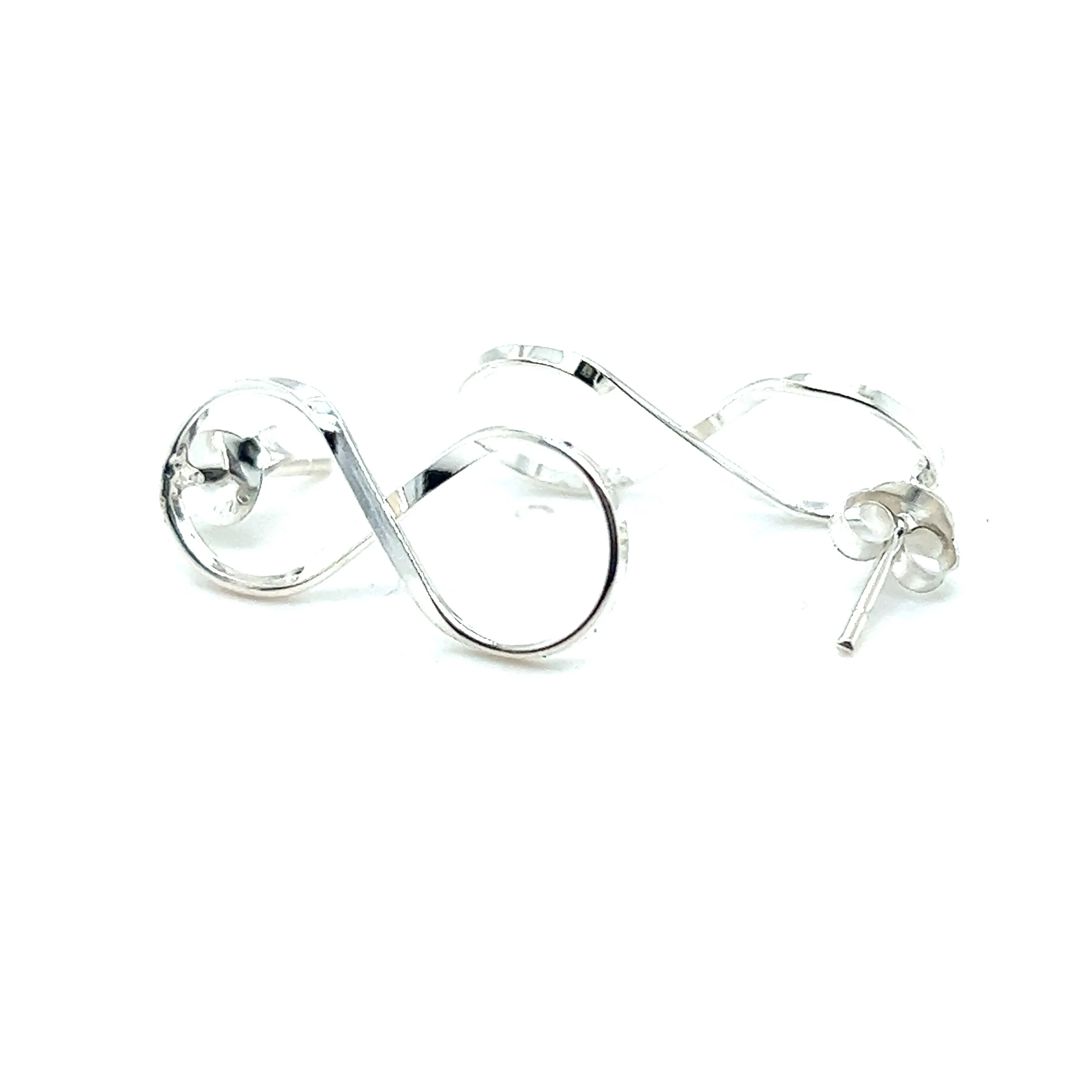 Delicate Infinity Shaped Earrings