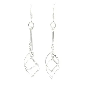 Delicate Twisted Freeform Earrings