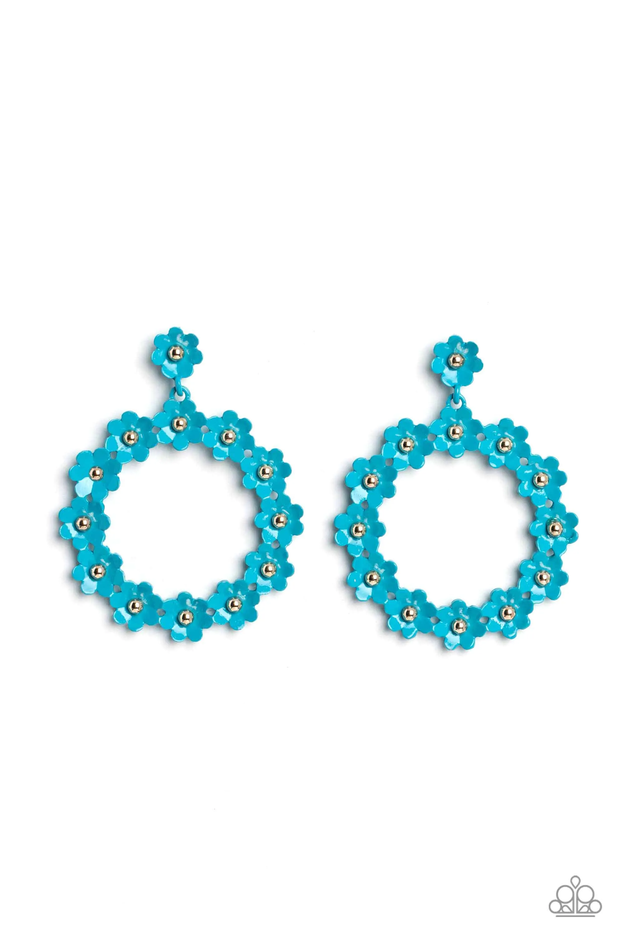 Earrings Daisy Meadows - Blue E2002