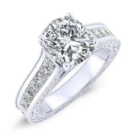 Edelweiss - Cushion Lab Diamond Engagement Ring (IGI Certified)