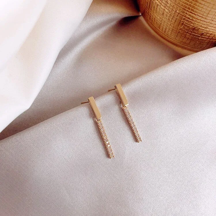 Elegant Bohemian Zinc Alloy Stud Earrings