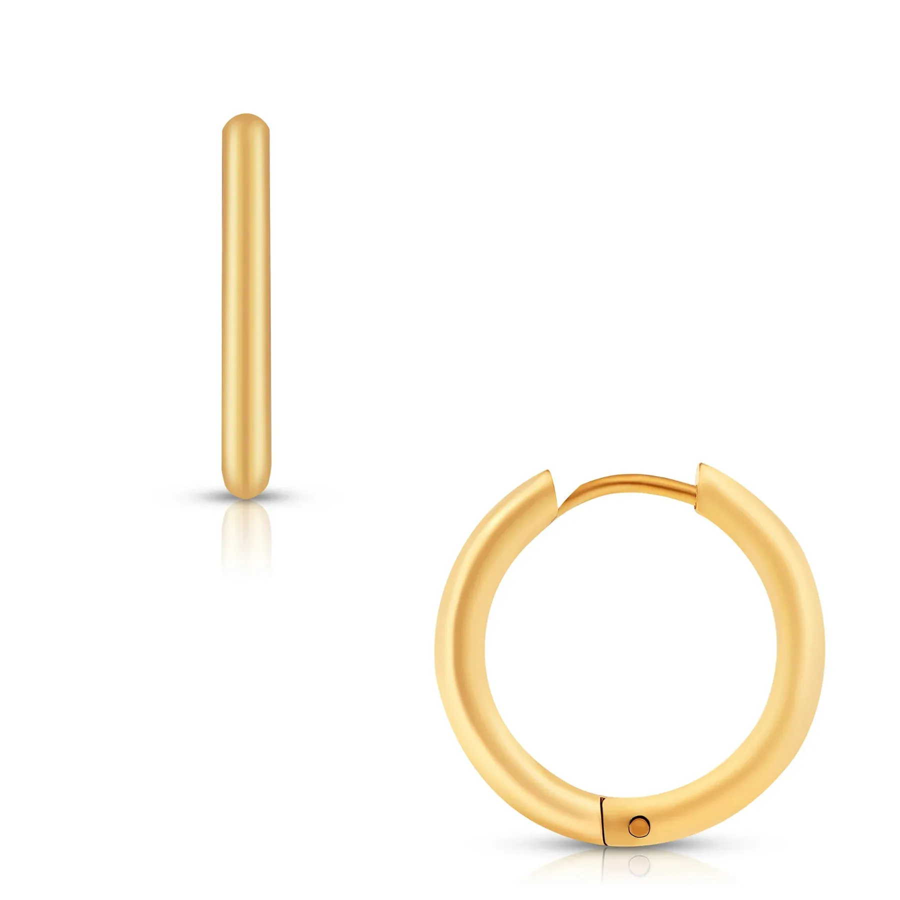 Erin Mini Hoop Earring Gold