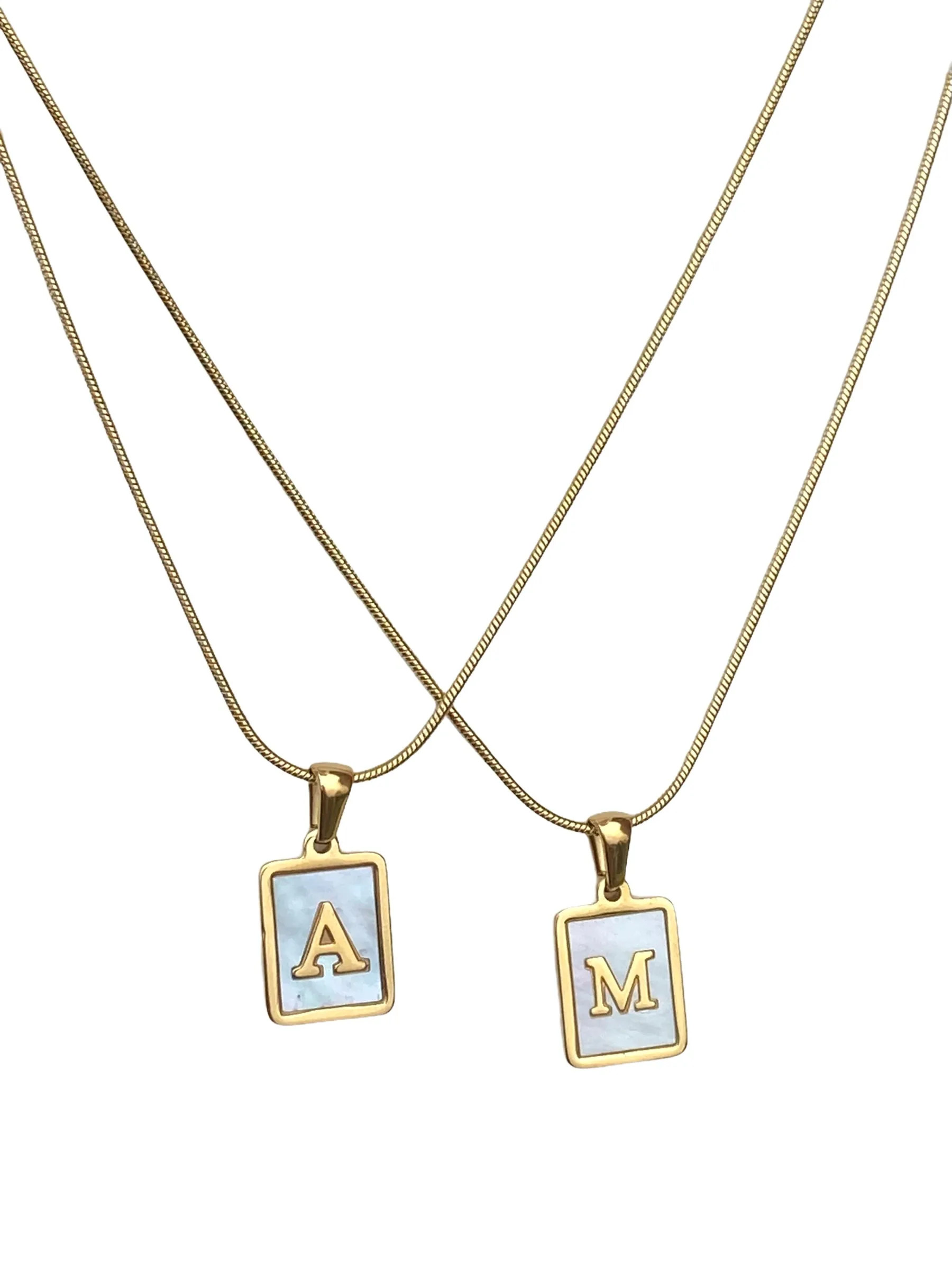 Free Agent Initial Necklace