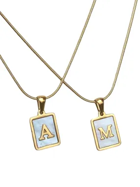 Free Agent Initial Necklace