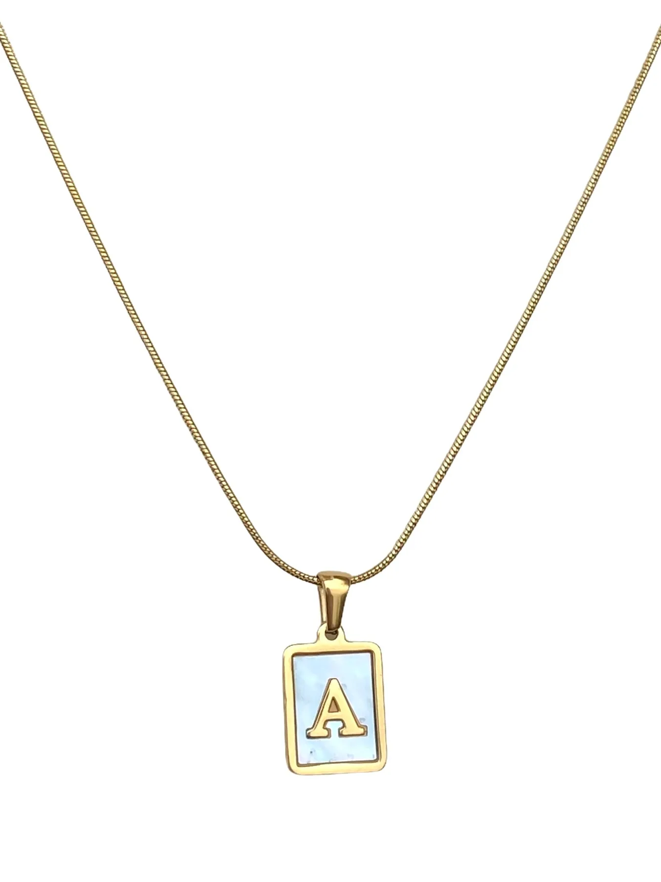 Free Agent Initial Necklace