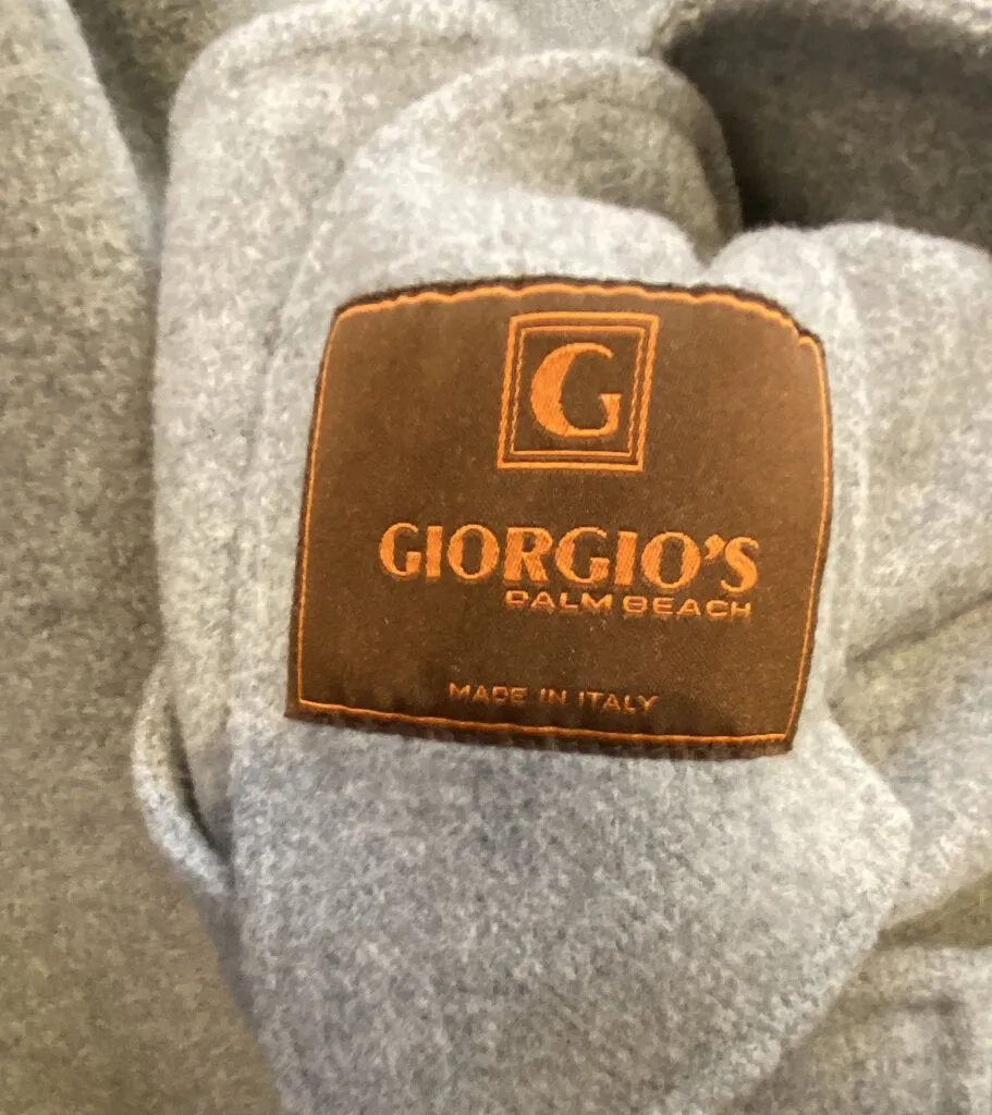 Giorgio's Palm Beach cashmere shirt jacket size 6