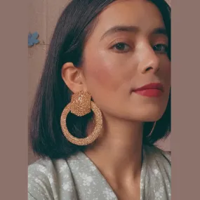 Handmade Big Hoop Earrings