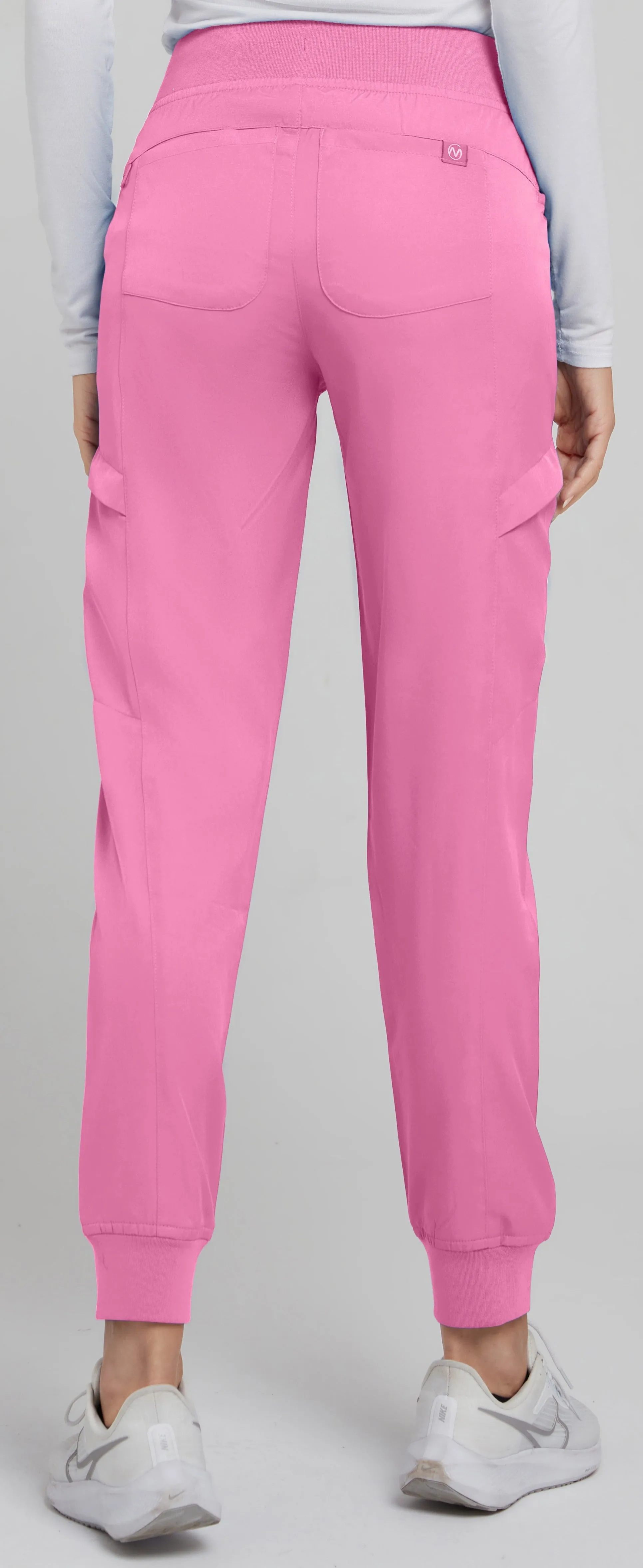 Hannah - Medichic Knit Waist Jogger XXS-5XL / Bubble Gum