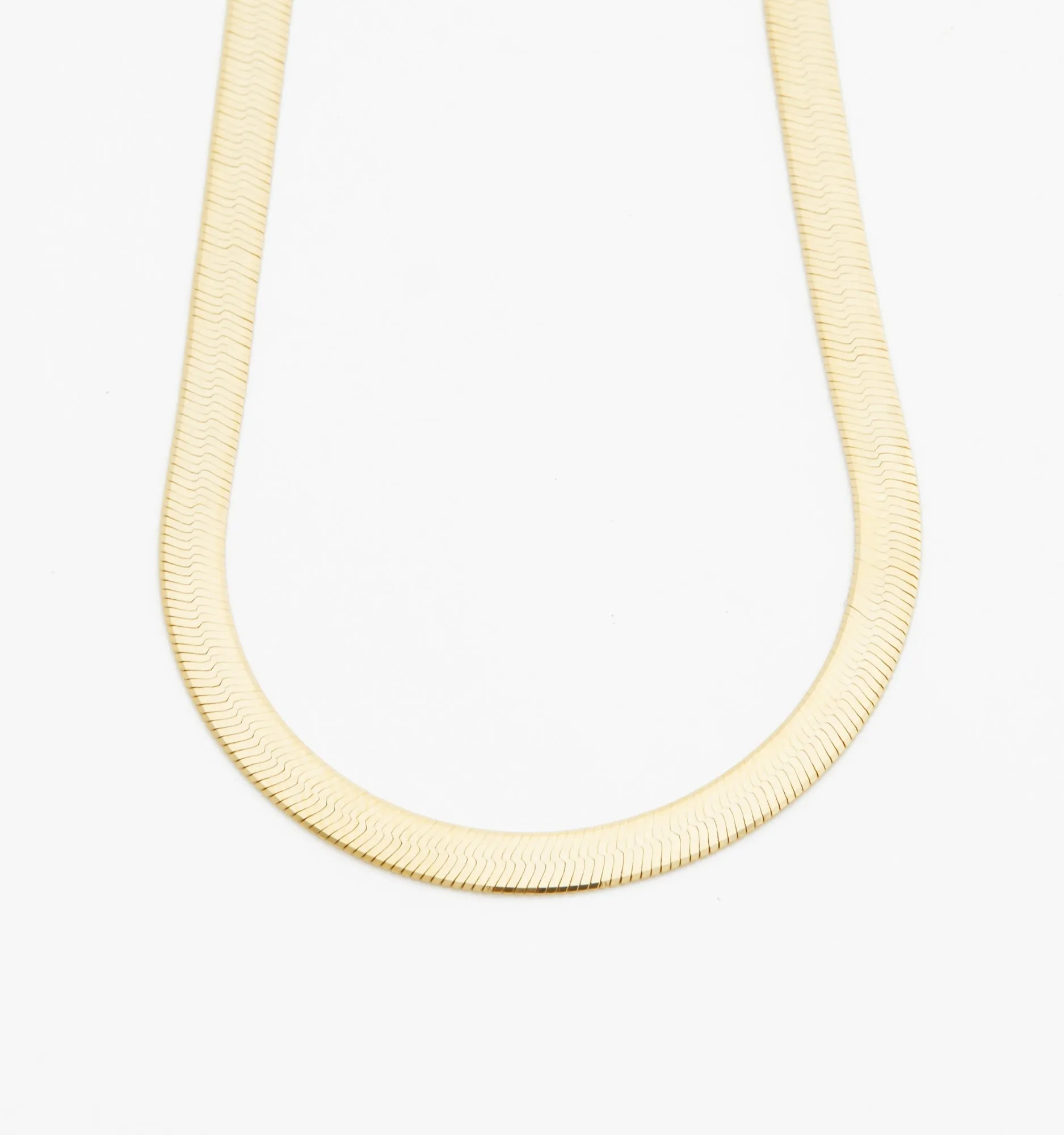 Herringbone Chain Necklace 4mm