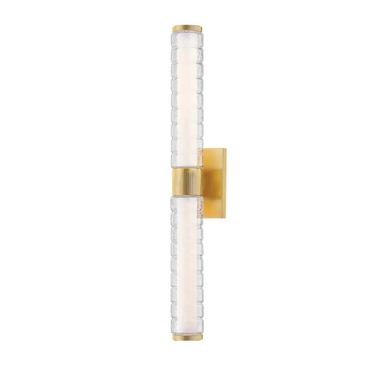 Hudson Valley Lighting Castor Bath Sconce-Aged Brass