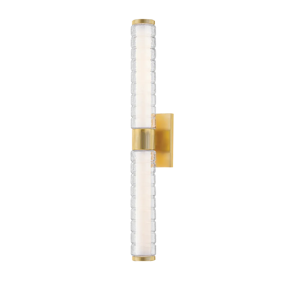 Hudson Valley Lighting Castor Bath Sconce-Aged Brass