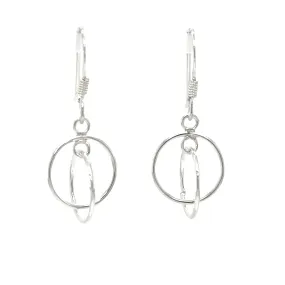 Interlinked Circle Earrings