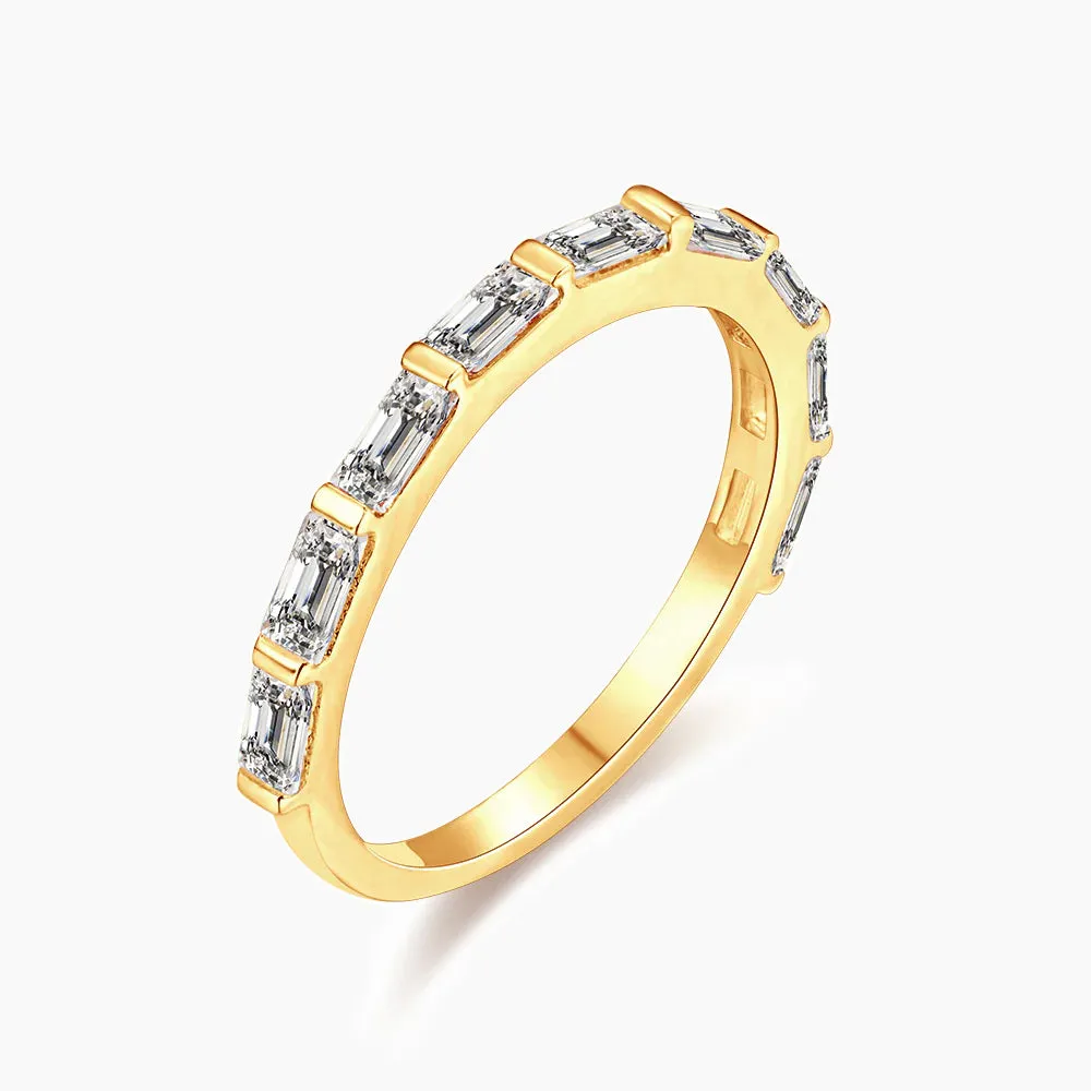 Ladies Eternity Rings in Sterling Silver