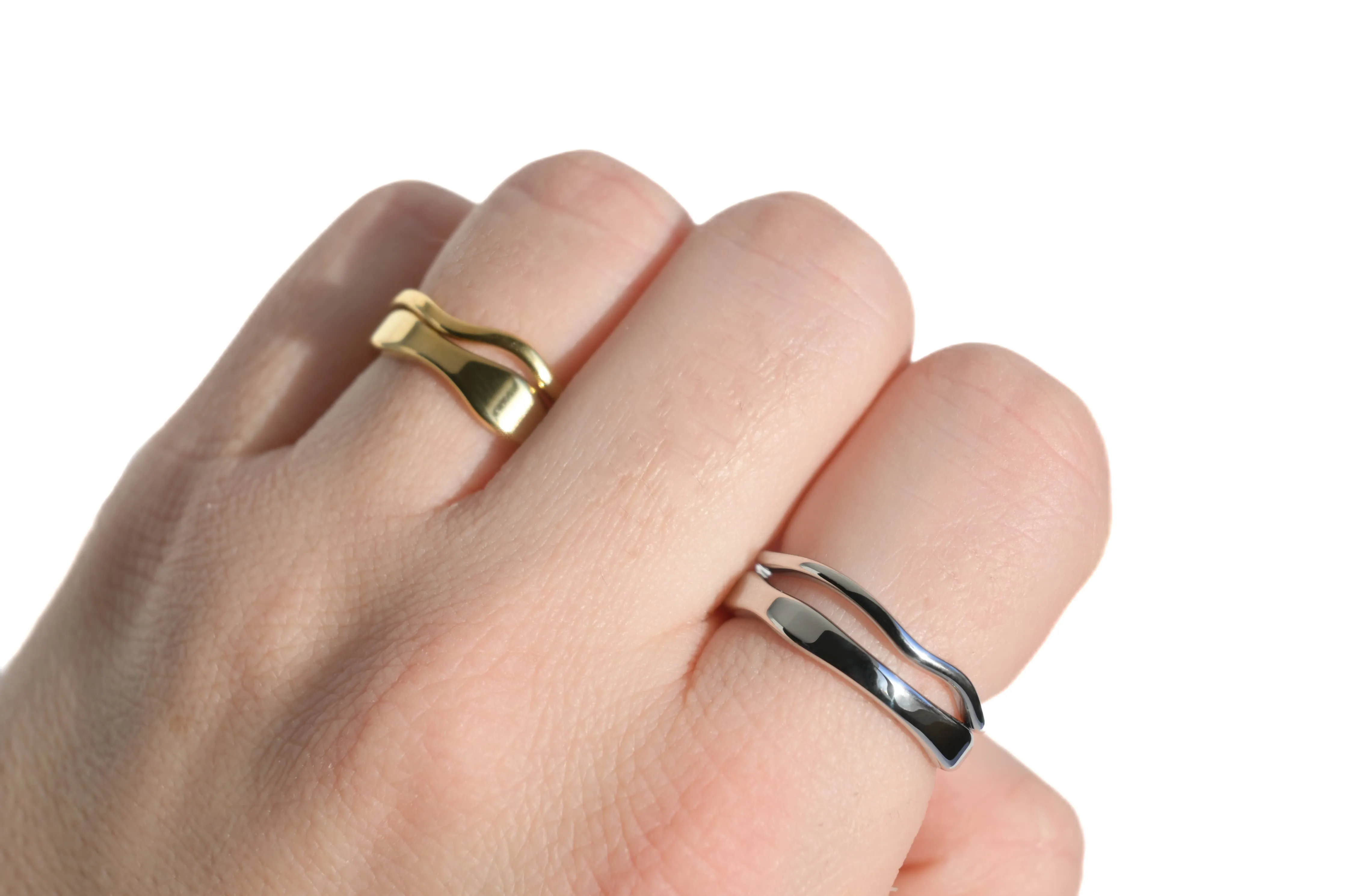 Making Waves Ring (Set of 2)