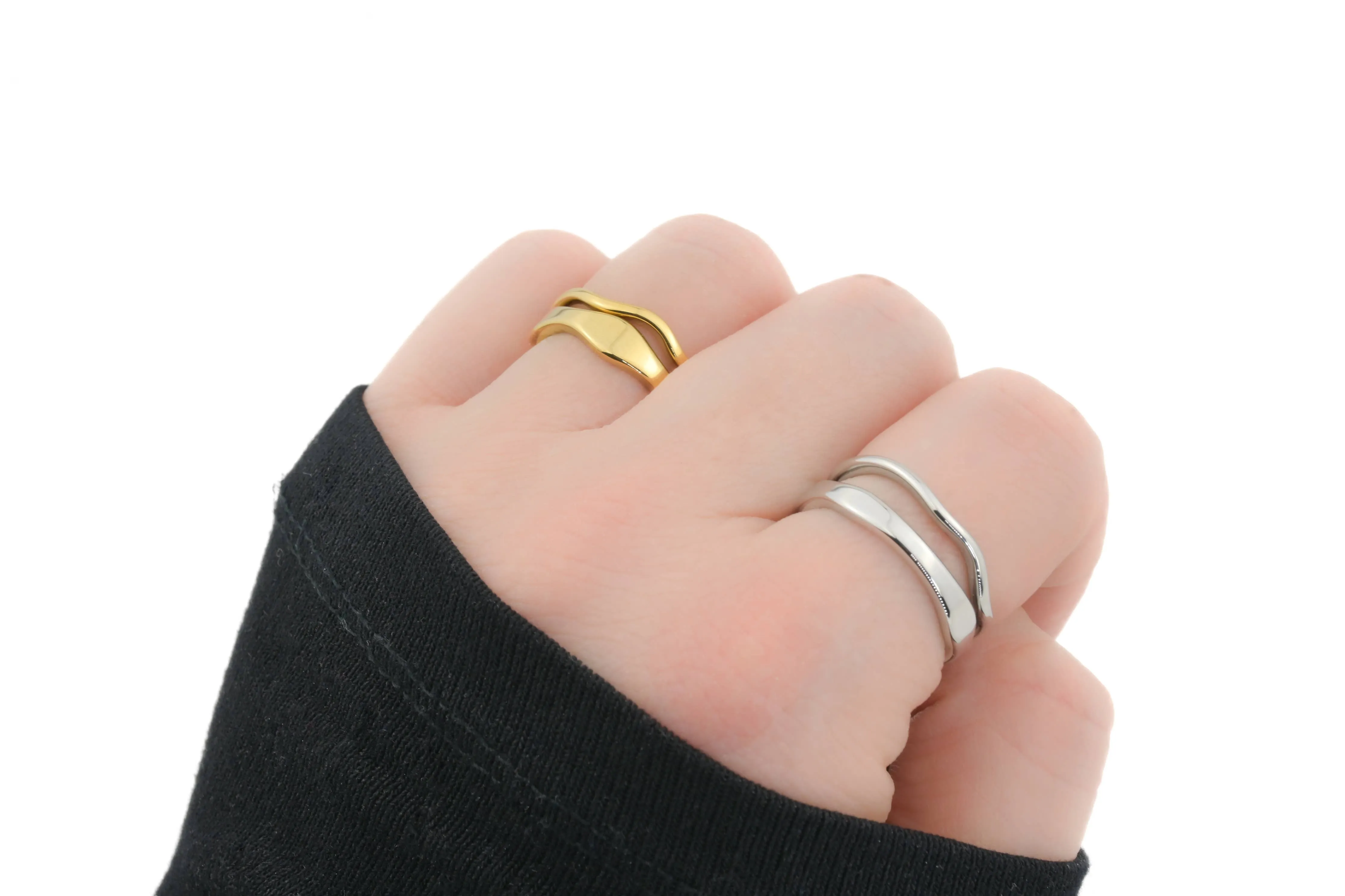 Making Waves Ring (Set of 2)