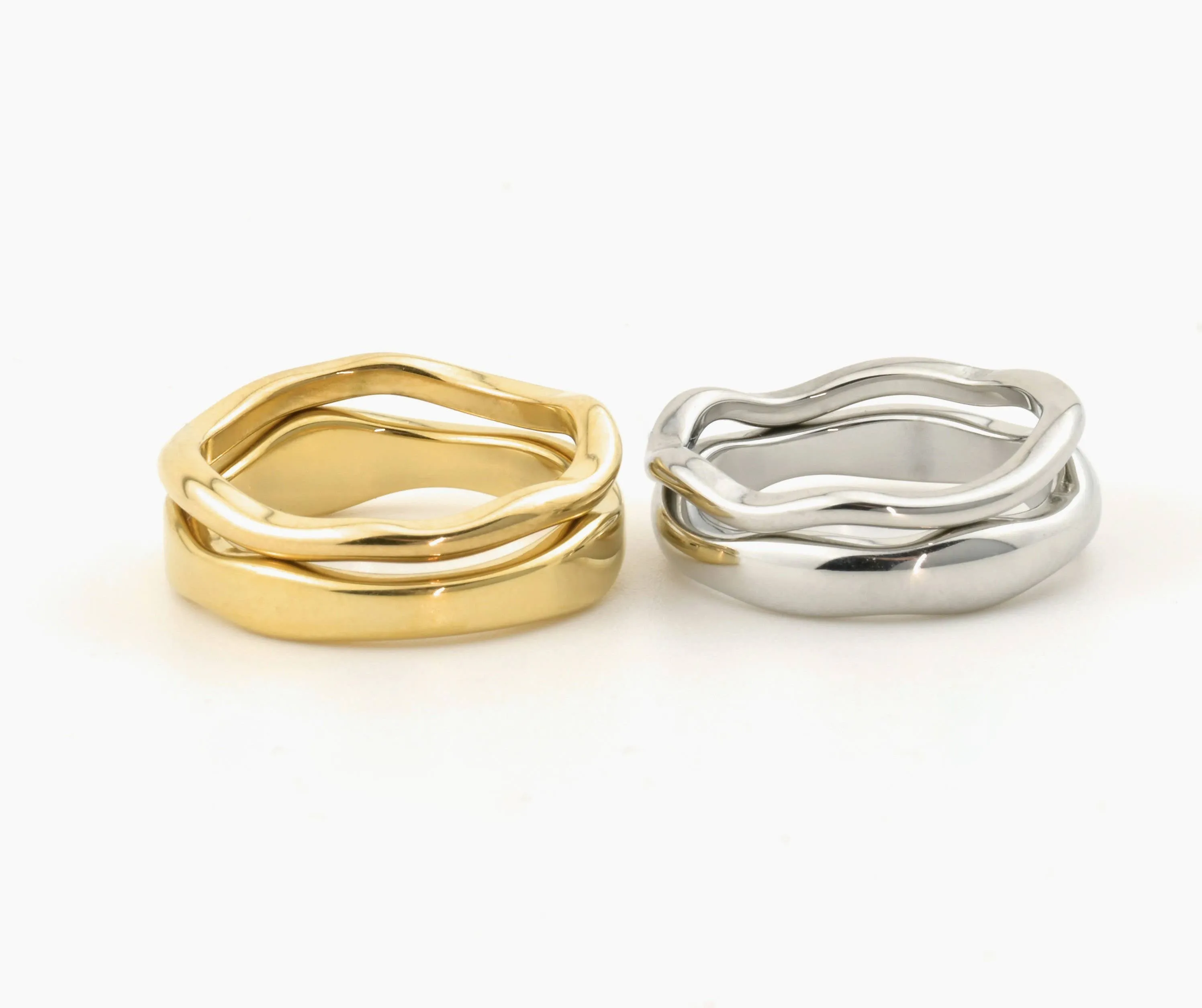 Making Waves Ring (Set of 2)