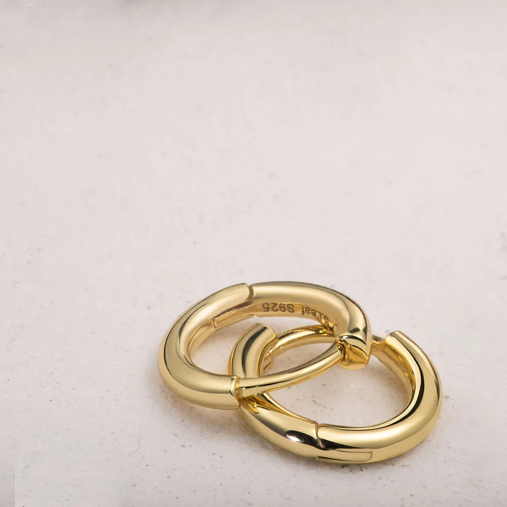 Minimalist Tiny Huggie Hoop Earrings