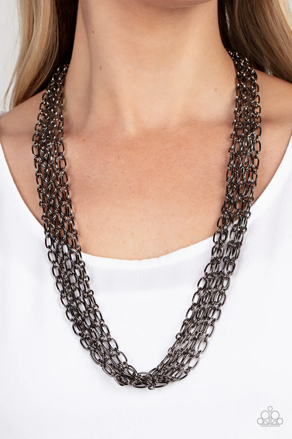 Necklace Dynamite Dynamo - Black N2307