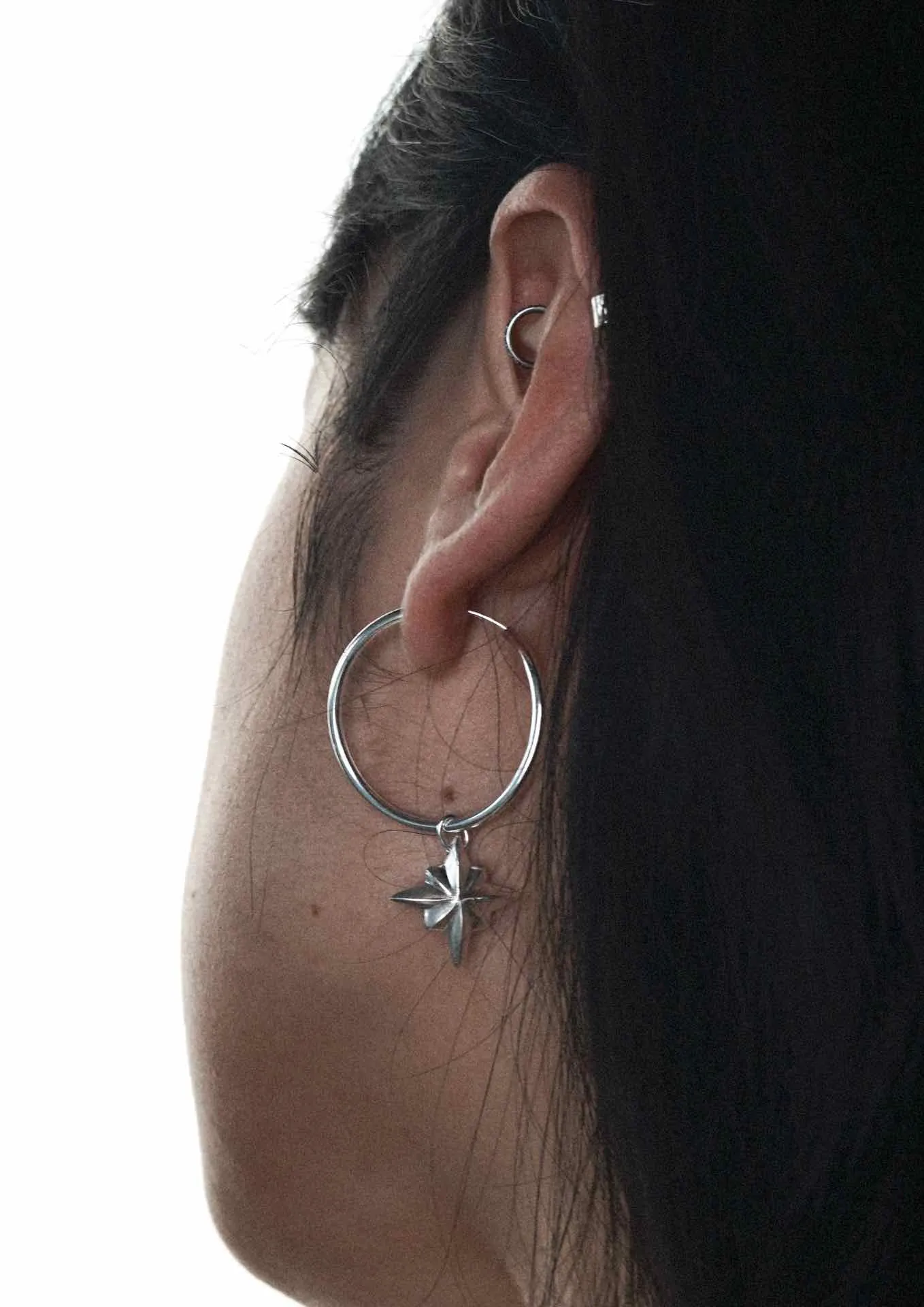 North Star Nomad Hoops Silver