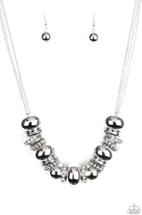 Only The Brave - White Necklace - Paparazzi Accessories