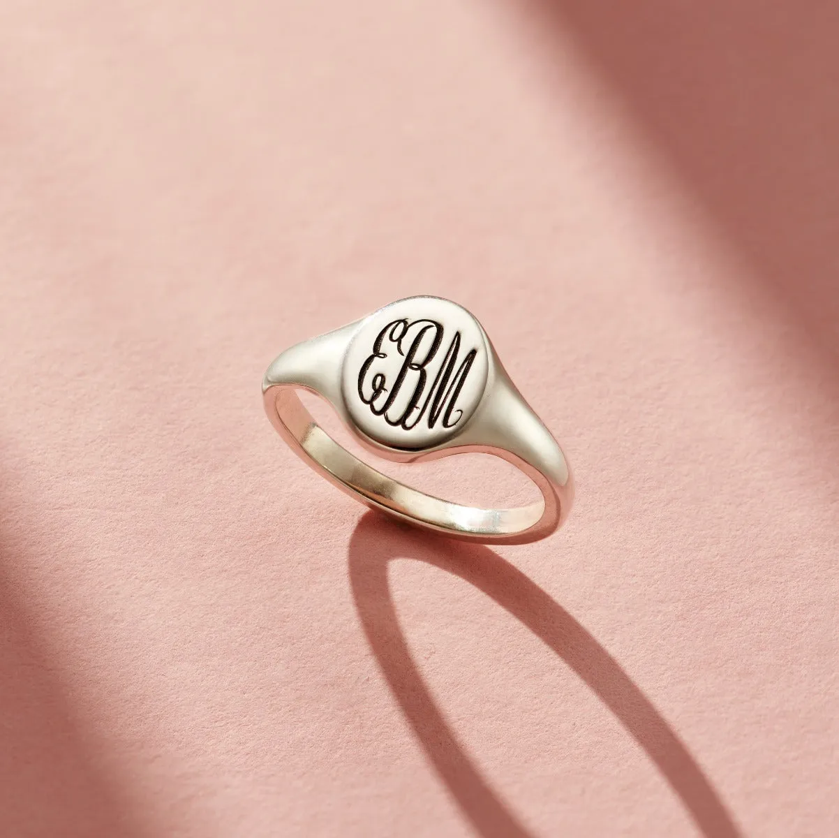 Personalised Monogrammed Signet Ring