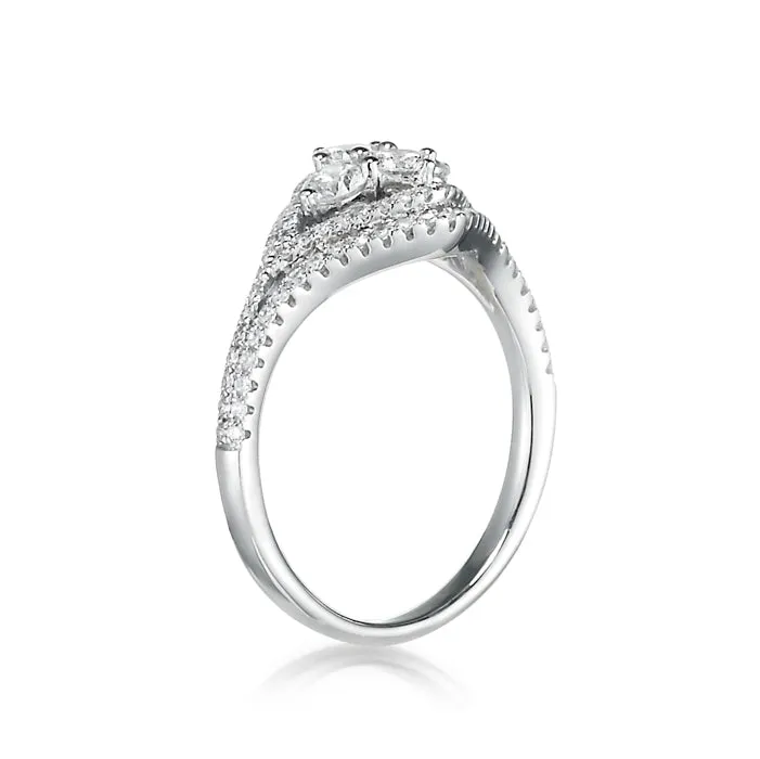 "Cantante" Diamond Cluster Ring