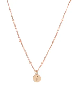 Rose Gold Petite Personalised Necklace