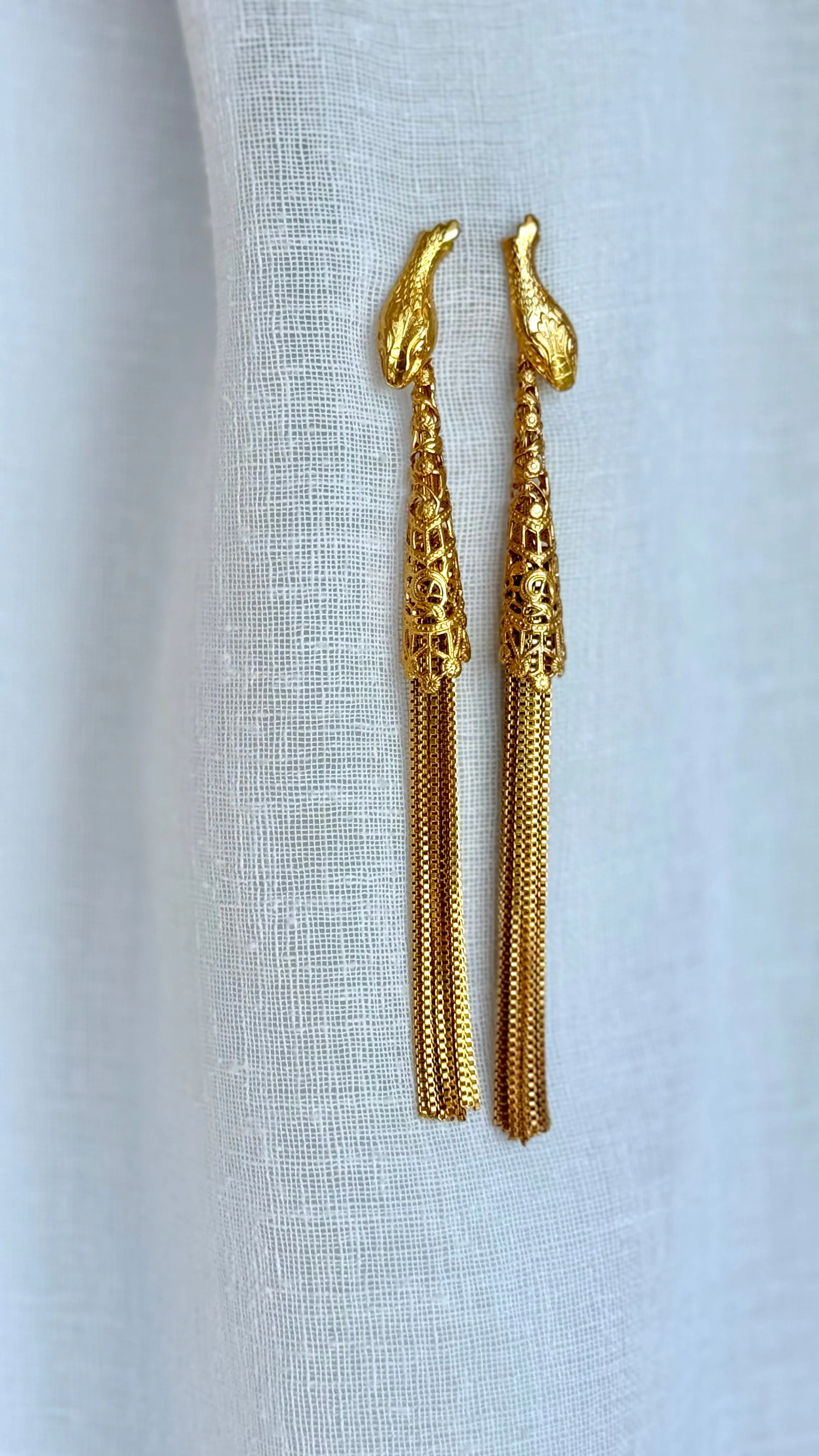 Serpente Tassel Earrings