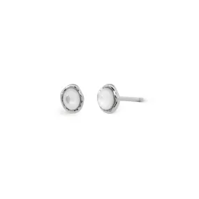 Silver Noemi Studs