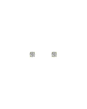 Square Diamond Studs | 4mm