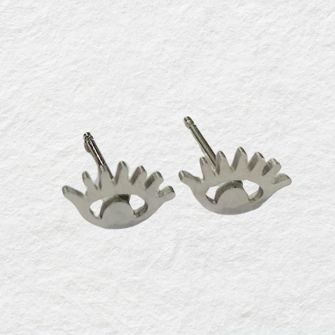 Stainless Steel Earrings - Eyes