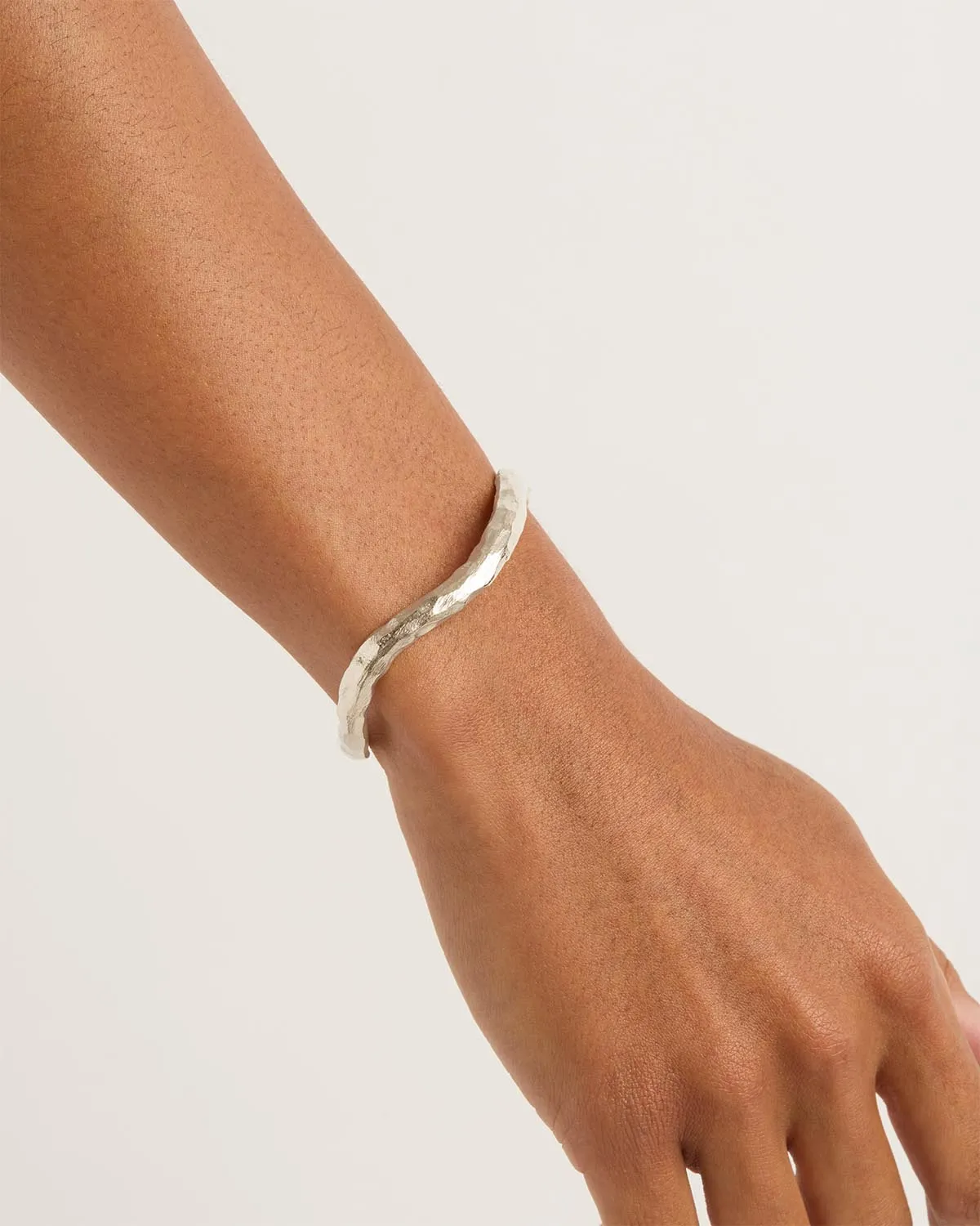 Sterling Silver Horizon Cuff