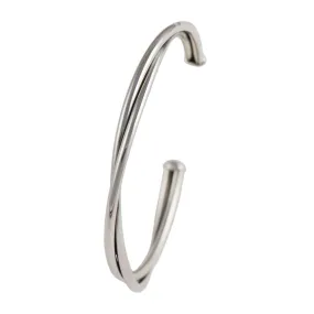 Sterling Silver Intertwined Cuff