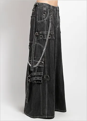 Tripp STRENGTH SKIRT BLACK DENIM