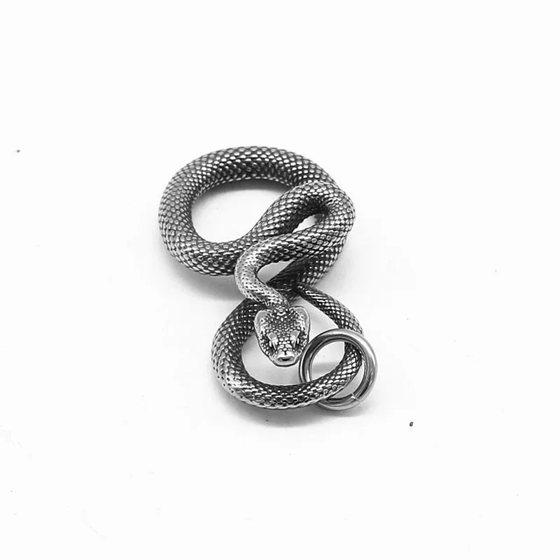 Unique Infinity Snake Necklace