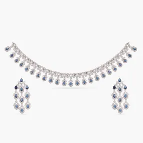 Vivienne Delicate CZ Necklace Set